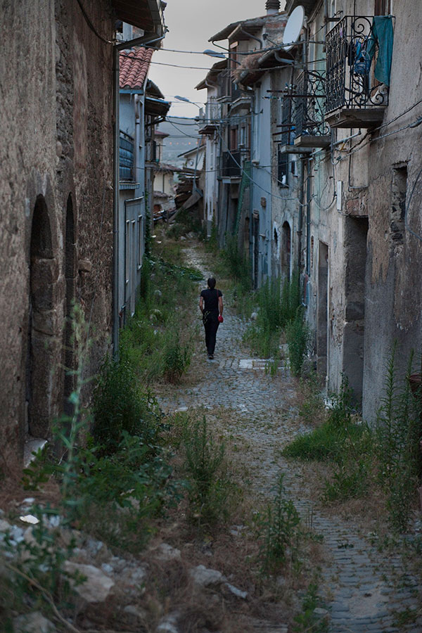 Three years after the earthquake, L’Aquila, Italy